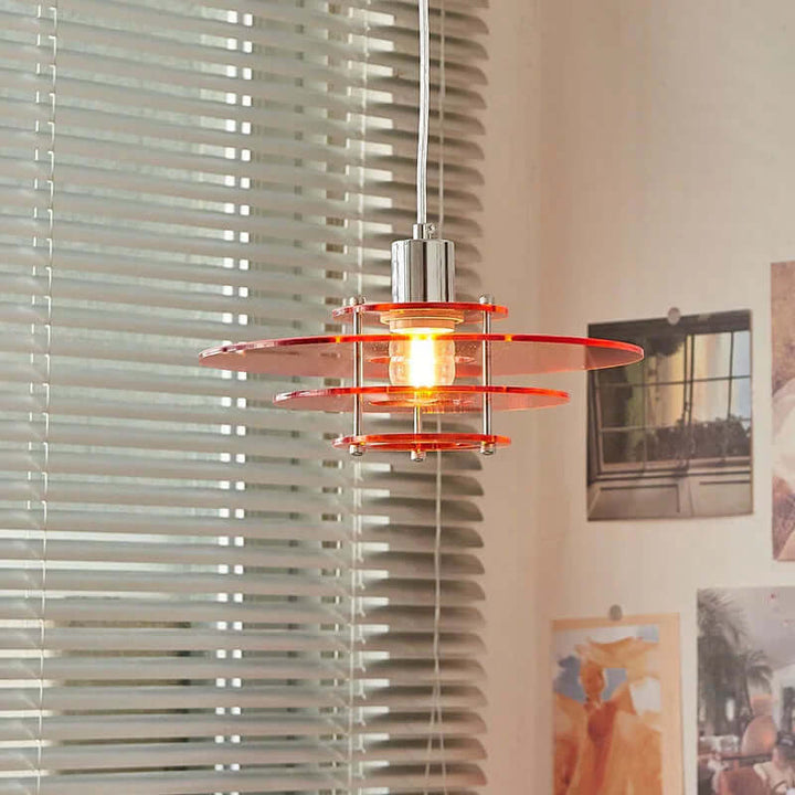 Nowoczesna Lampa Wisząca UFO w Stylu Vintage