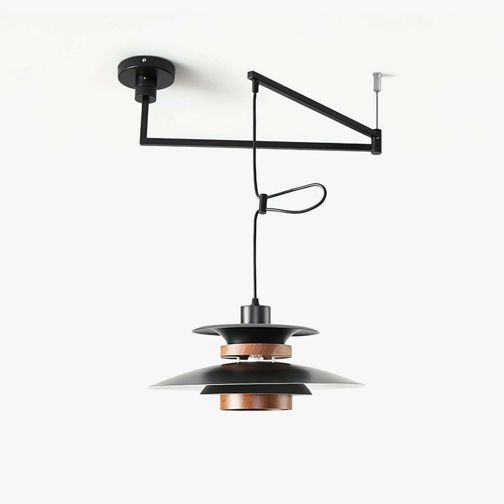 Lampka wisząca obrotowa – skandynawski design