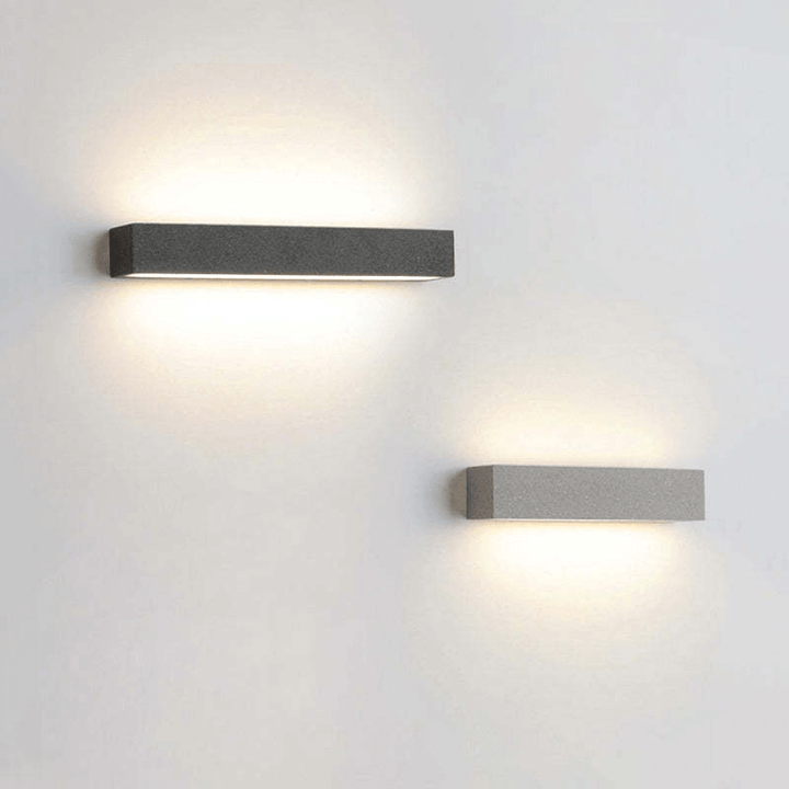 Nowoczesna Lampa Ścienna Zewnętrzna LED - Oświetlenie Tarasu, Ogrodu