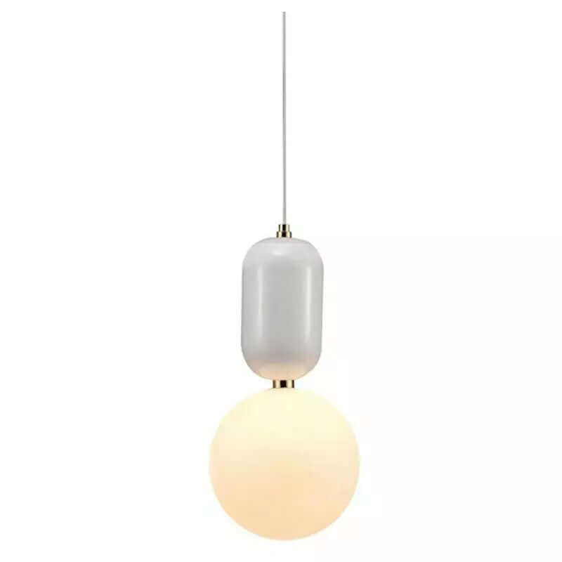 Nowoczesna Lampa Wisząca Kula - Oświetlenie LED do Salonu