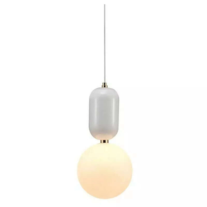 Nowoczesna Lampa Wisząca Kula - Oświetlenie LED do Salonu