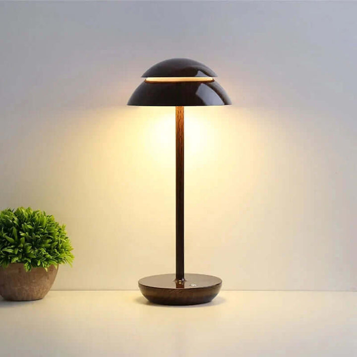 Bezprzewodowa lampa stołowa - minimalistyczne oświetlenie nastrojowe