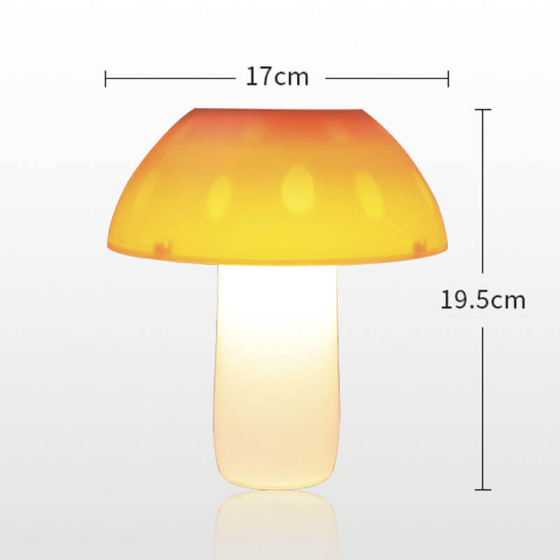 Zewnętrzna dekoracyjna lampa solarna w kształcie grzyba