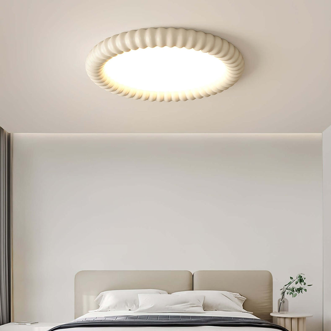 Falista lampa sufitowa Halo