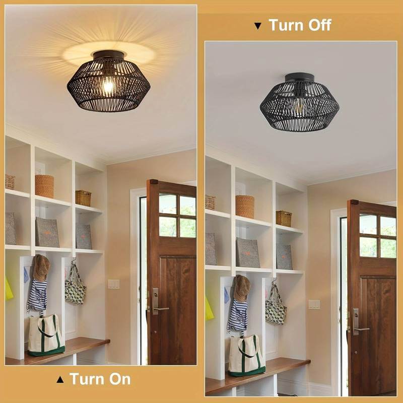 Lampa sufitowa boho
