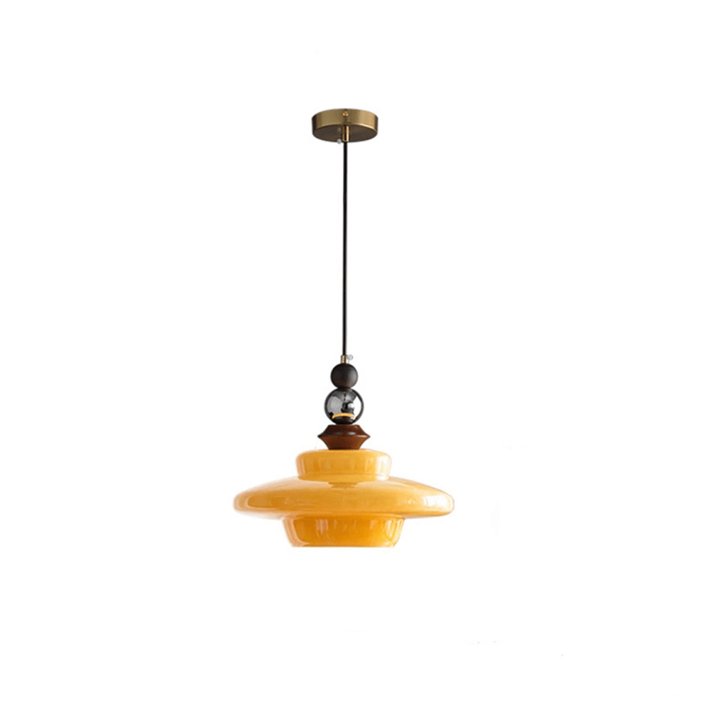 Wisząca Lampa Jadalniana w Stylu Średniowiecznym Beżowa