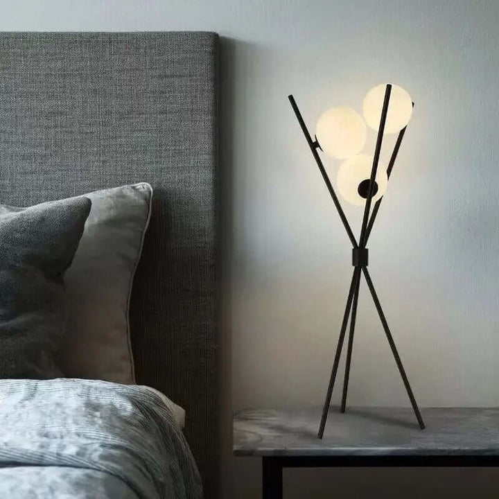 Nowoczesna Lampa LED Stołowa i Podłogowa