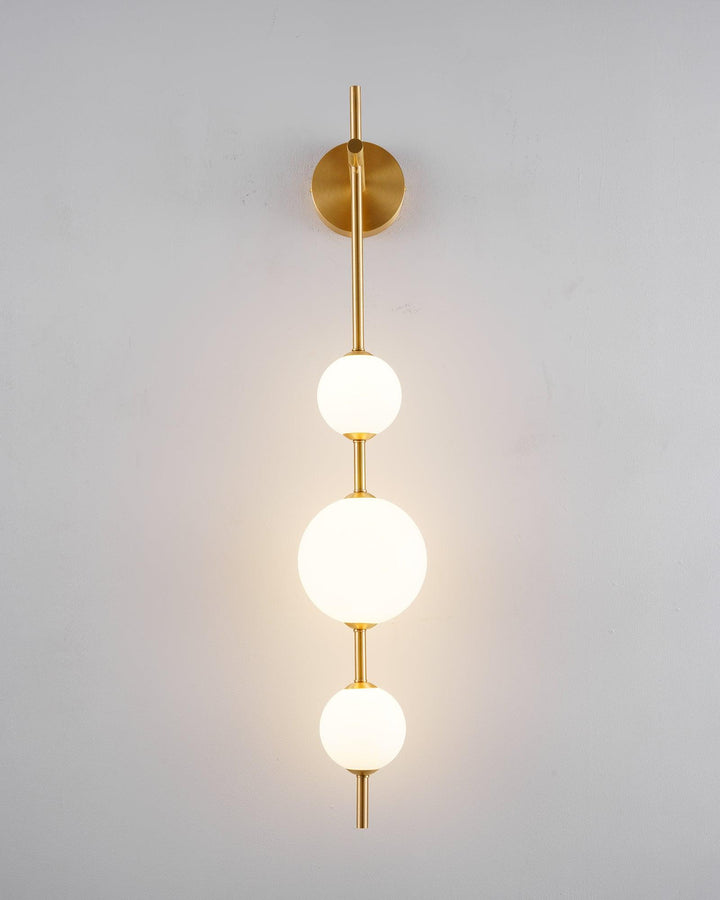 Pionowa Lampa Ścienna Kula