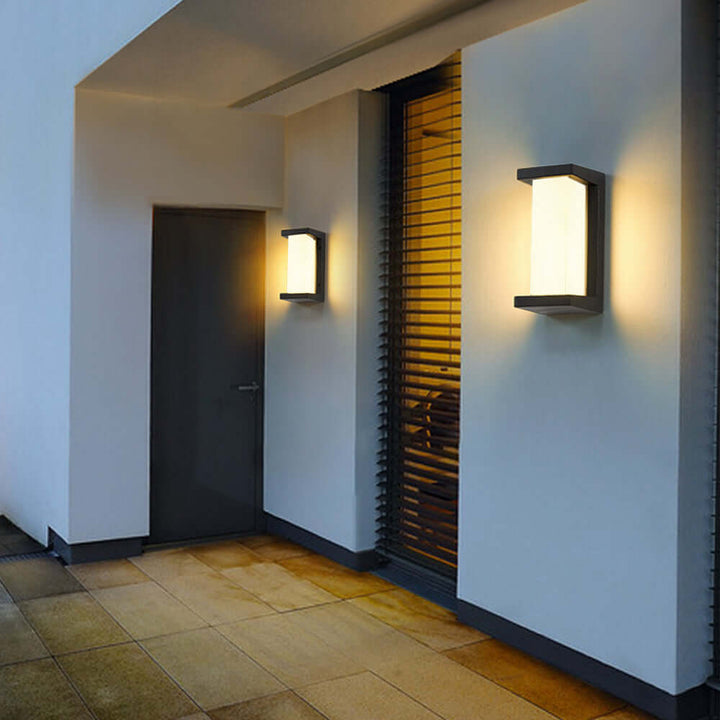 Zewnętrzna Wewnętrzna Lampa Ścienna LED z Czujnikiem Ruchu