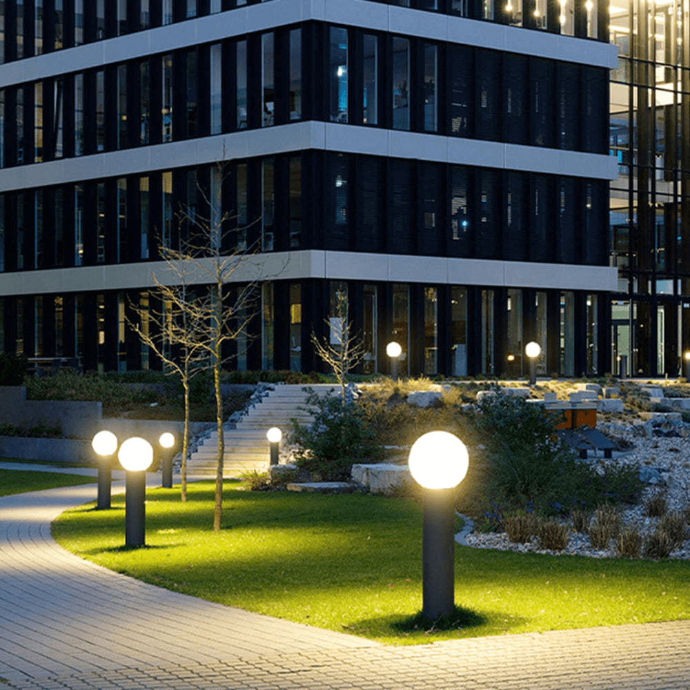 Nowoczesna Lampa Ogrodowa LED - Oświetlenie Zewnętrzne