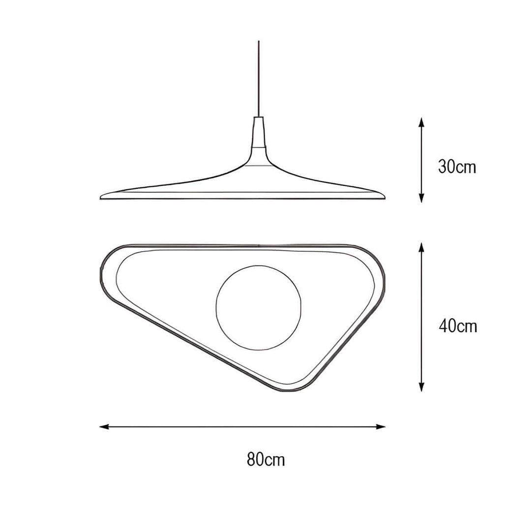 Lampa Wisząca Tipi - Minimalistyczny Styl