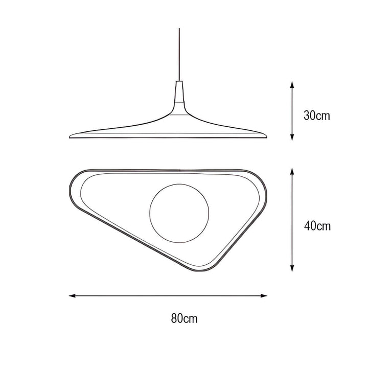 Lampa Wisząca Tipi - Minimalistyczny Styl