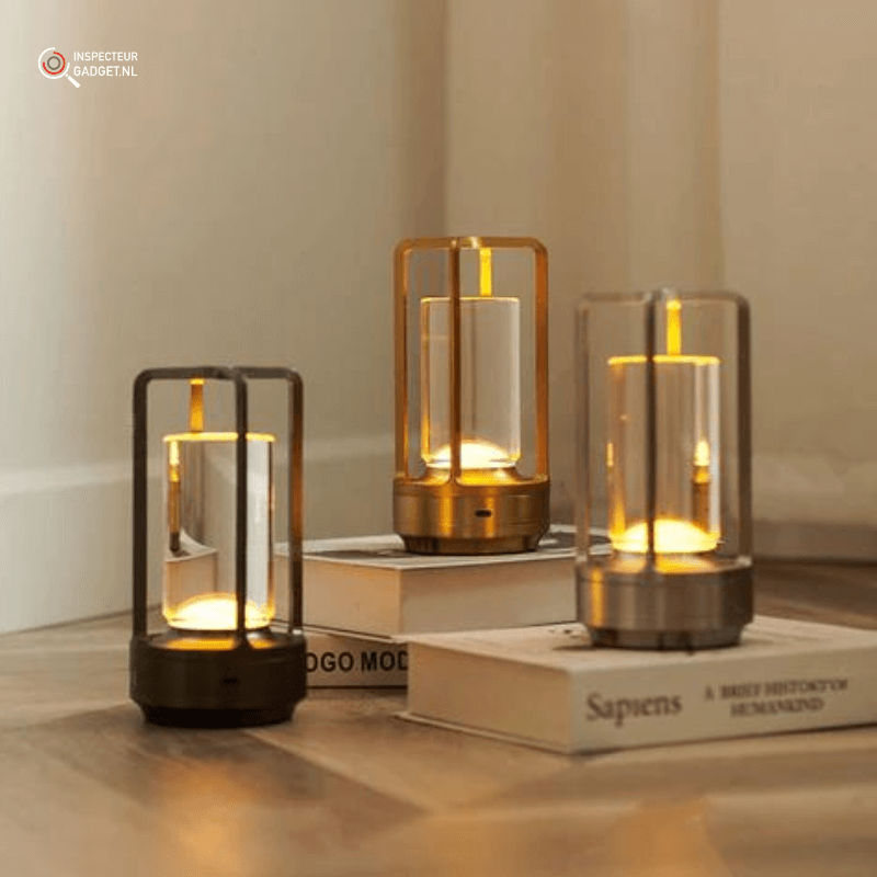 Bezprzewodowa lampa stołowa Qandlelight™ - ładowana