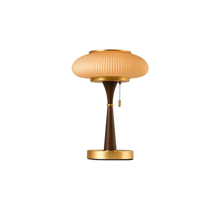 Elegancka Lampa Stołowa Grzyb - Ciepłe Oświetlenie