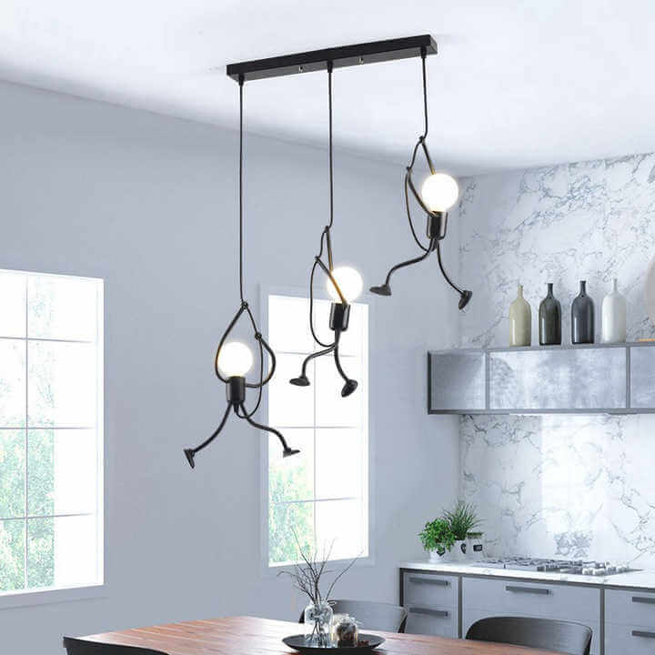 Stylowa lampa wisząca do salonu