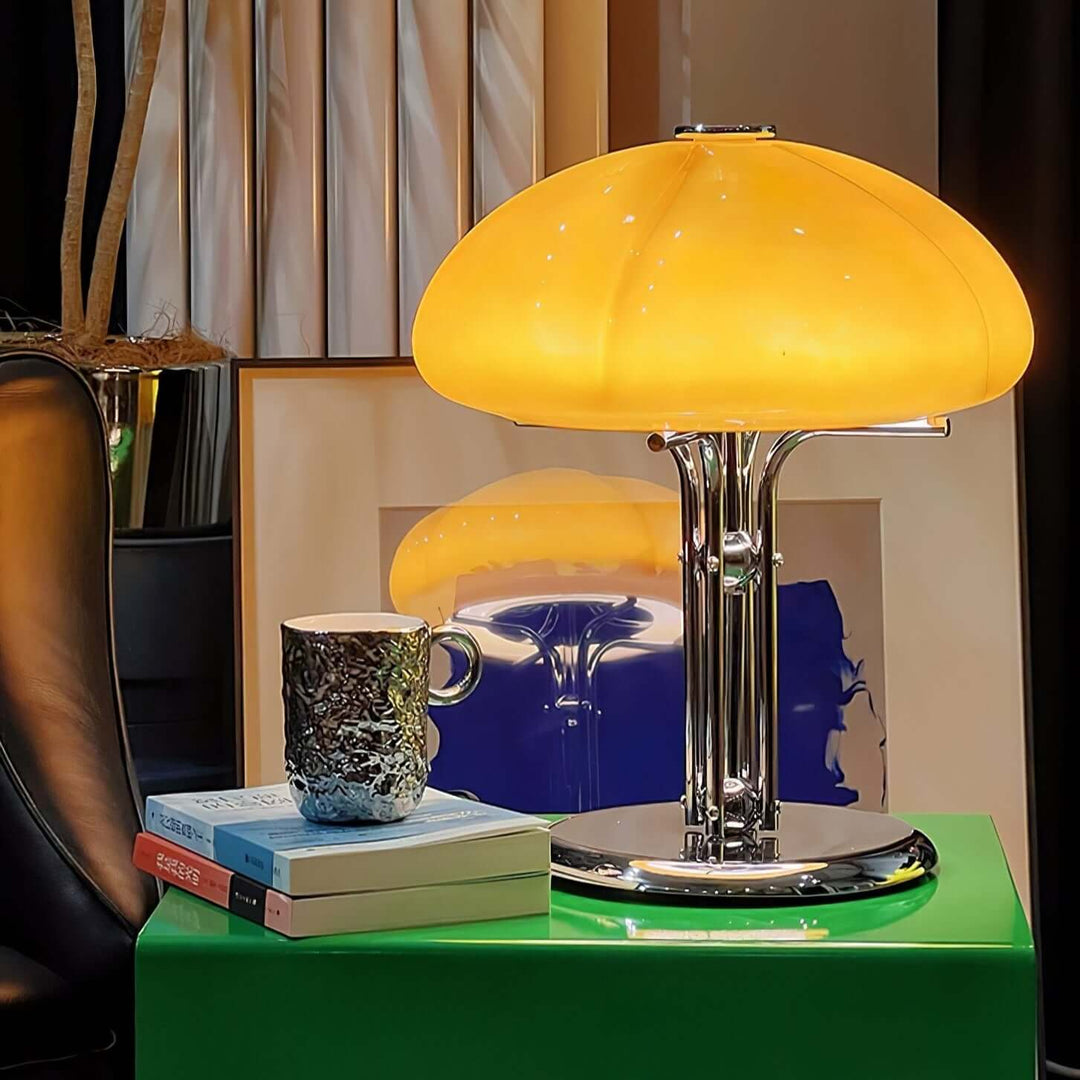 Lampa stołowa Bauhaus, włącznik na kablu