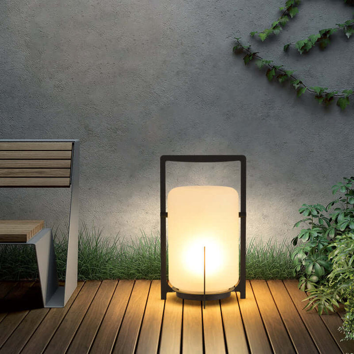 Zewnętrzna Lampa Solarna - Nowoczesne Oświetlenie Tarasu