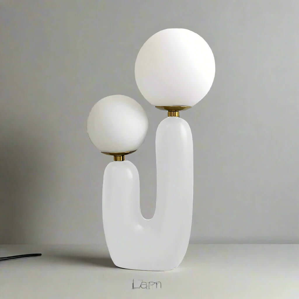 Lampa Kaktus z chromowanymi detalami