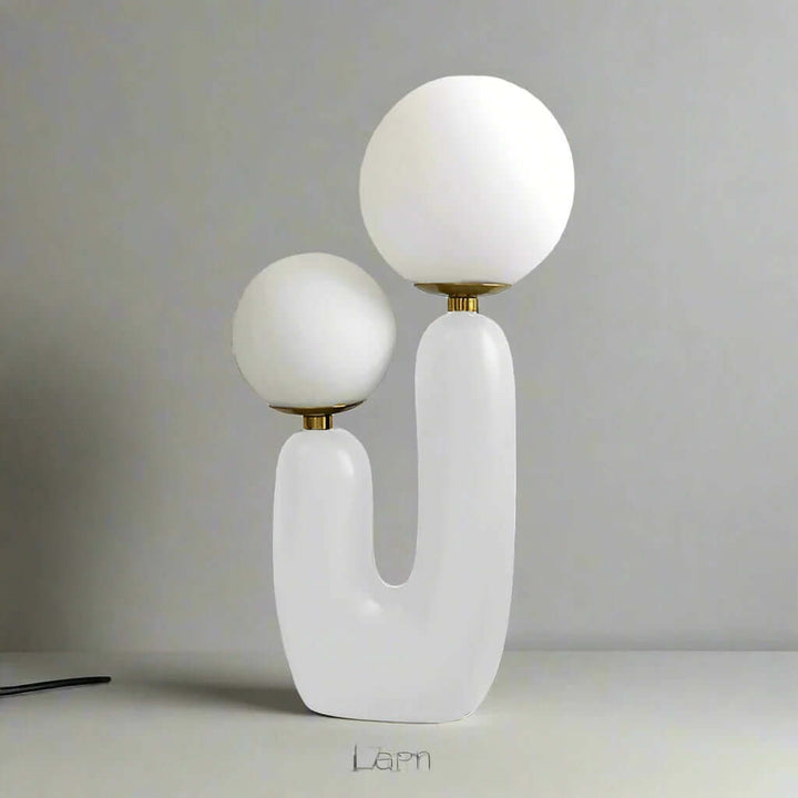 Lampa Kaktus z chromowanymi detalami