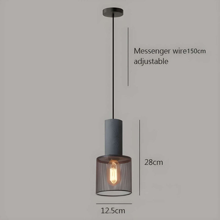 Lampa wisząca przemysłowa w stylu loft