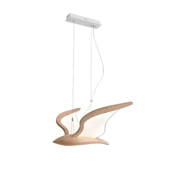 Elegancka lampa wisząca z dwoma źródłami światła