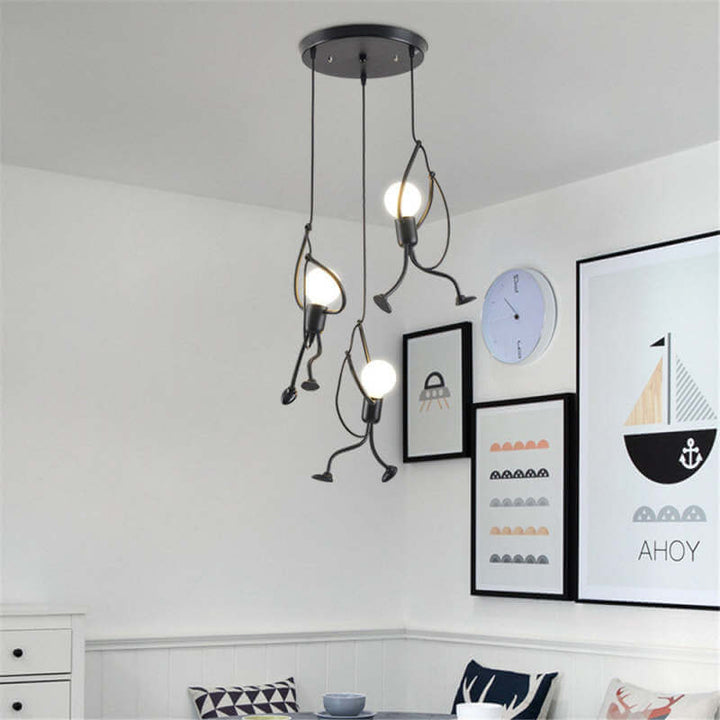 Lampa Wisząca Retro Industrialna Iron Man