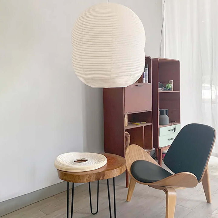 Mini-Lampa Wisząca z Papieru Washi