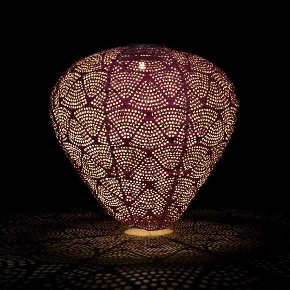 Lampa solarna w kształcie balonu