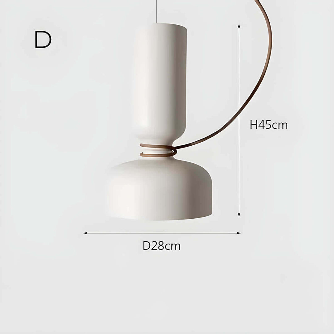 Nowoczesna Lampa Wisząca LED - Styl Geometryczny