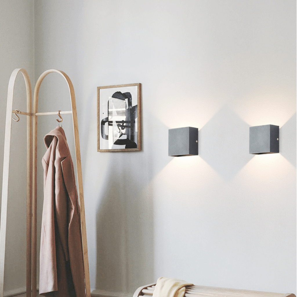 Nowoczesna Lampa Ścienna LED do Wewnątrz i na Zewnątrz