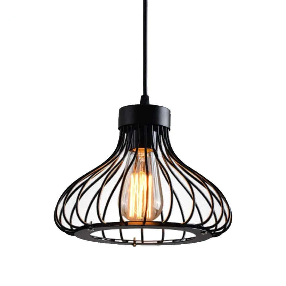 Nowoczesna metalowa lampa wisząca