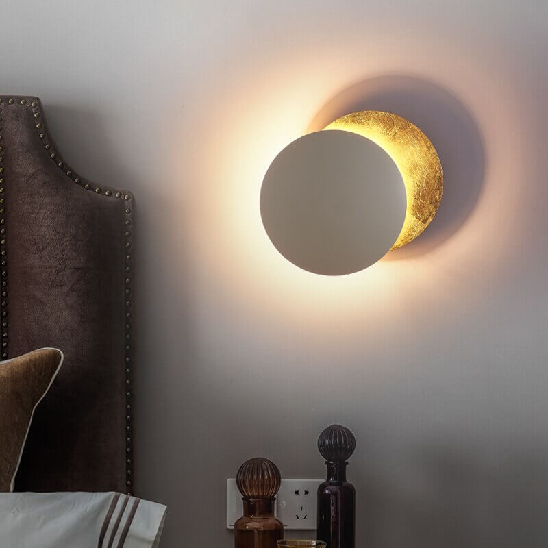 Lampa ścienna Eclipse – Zaćmienie Słońca