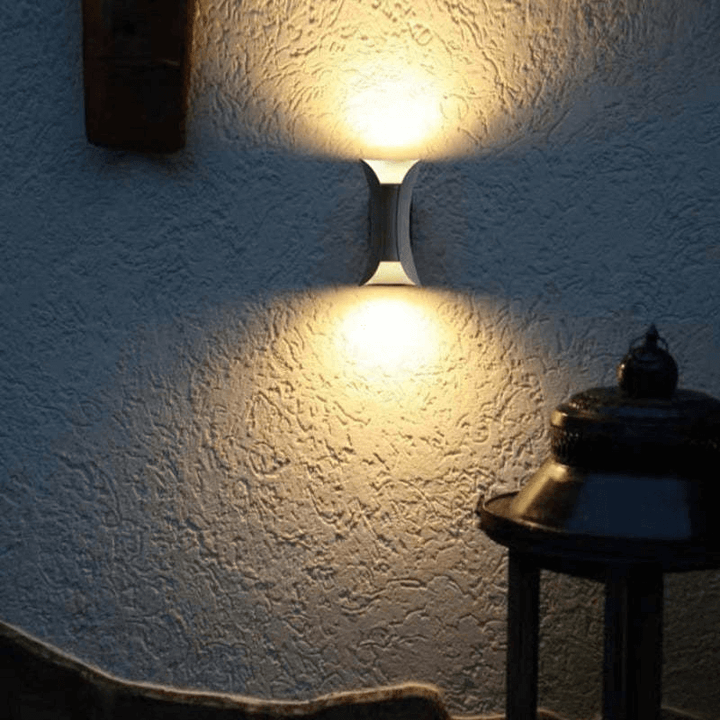Zewnętrzna Lampa Ścienna LED z Aluminium, Wodoodporna