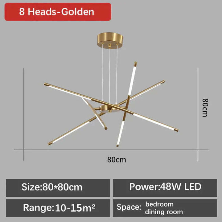 Lampa Wisząca Industrialna Pająk - Oświetlenie Wnętrz