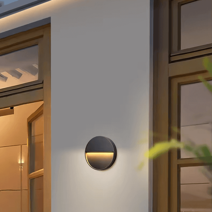 Kwadratowa lampa ścienna LED do oświetlenia schodów