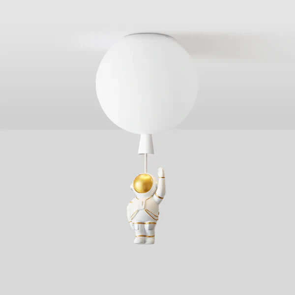 Nowoczesna lampa sufitowa LED Księżyc/Astronauci