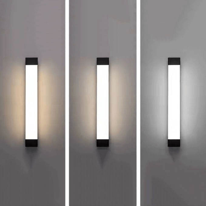 Zewnętrzna Liniowa Lampa Ścienna LED - Nowoczesne Oświetlenie