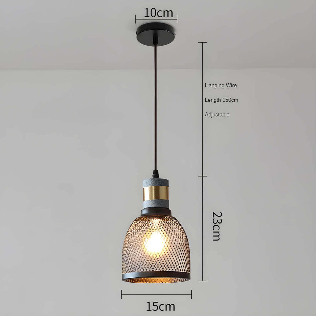 Lampa wisząca przemysłowa w stylu loft