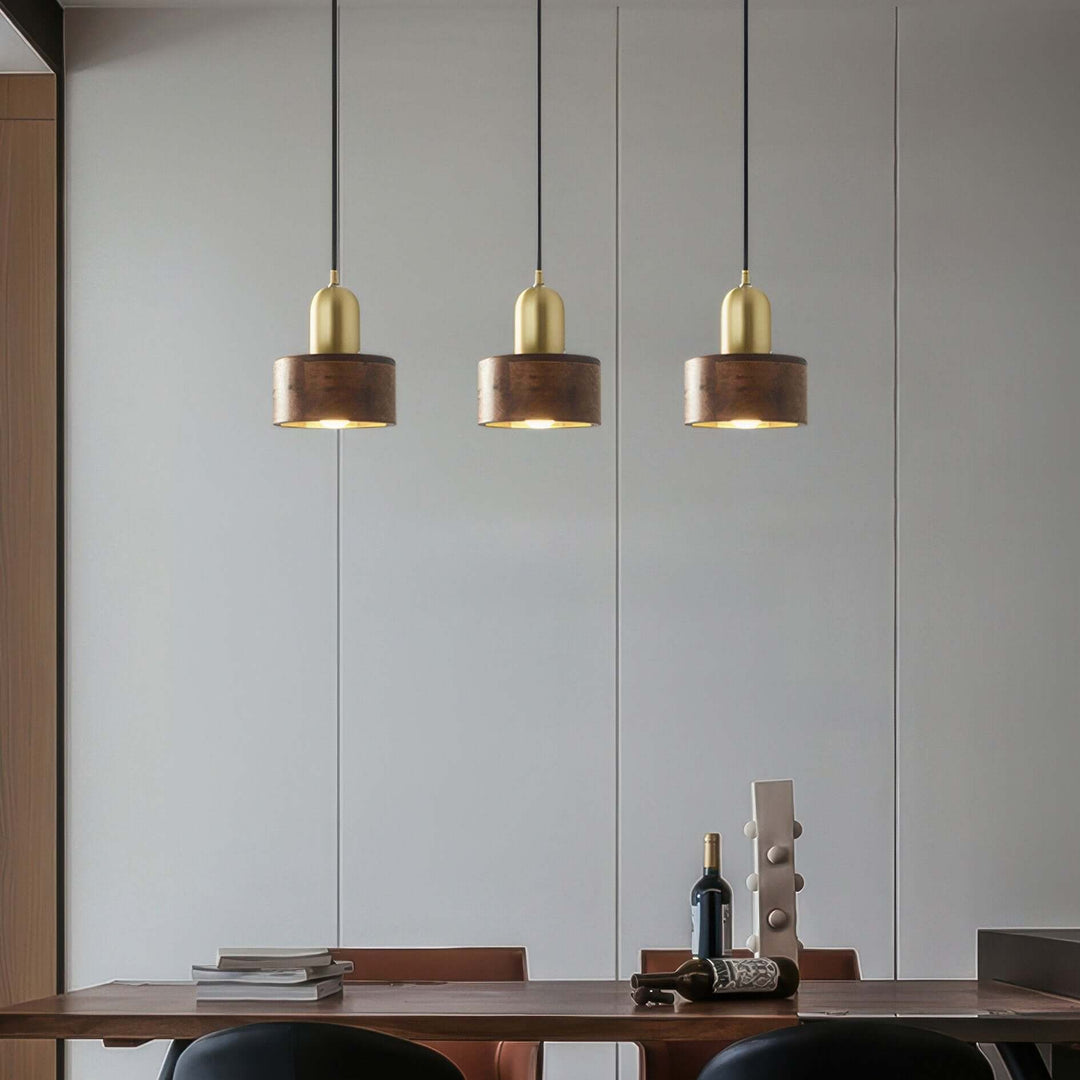 Elegancka Lampa Wisząca Cylindryczna, Inspiracja Japońska