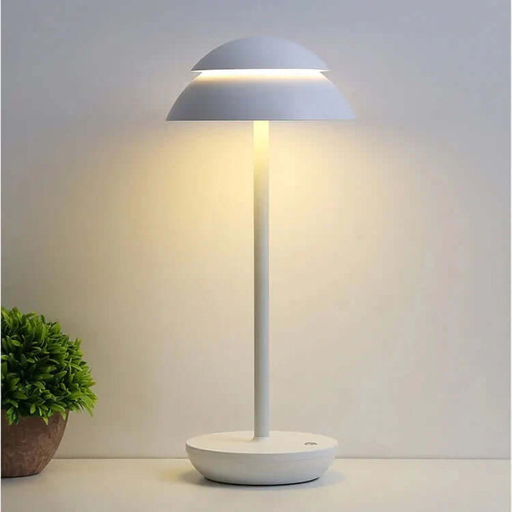 Bezprzewodowa lampa stołowa - minimalistyczne oświetlenie nastrojowe