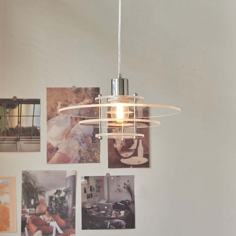 Nowoczesna Lampa Wisząca UFO w Stylu Vintage