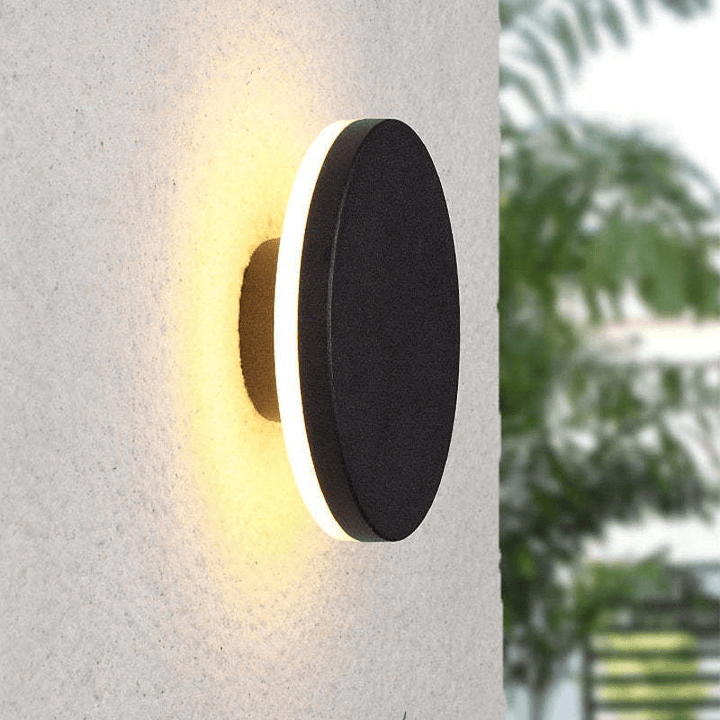 Nowoczesna Zewnętrzna Lampa Ścienna LED Minimalistyczna