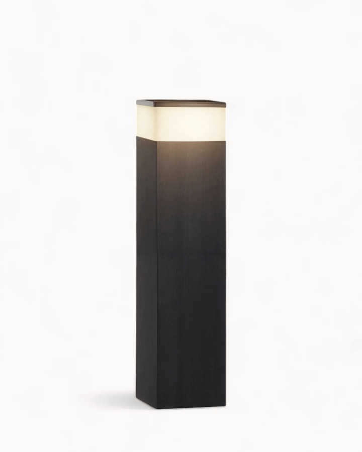 Zewnętrzna lampa LED, prostokątny styl industrialny