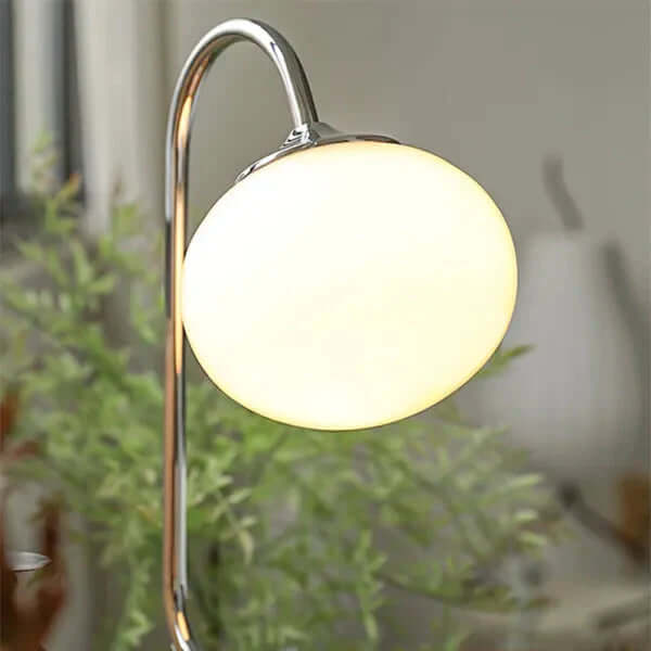 Lampa Stołowa z Metalu i Szkła Marshmallow