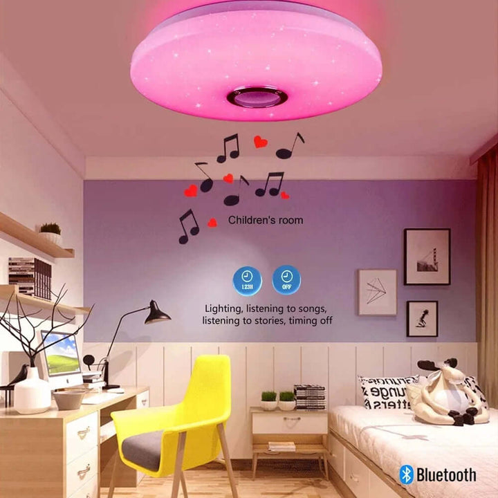 Nowoczesna inteligentna lampa sufitowa RGB