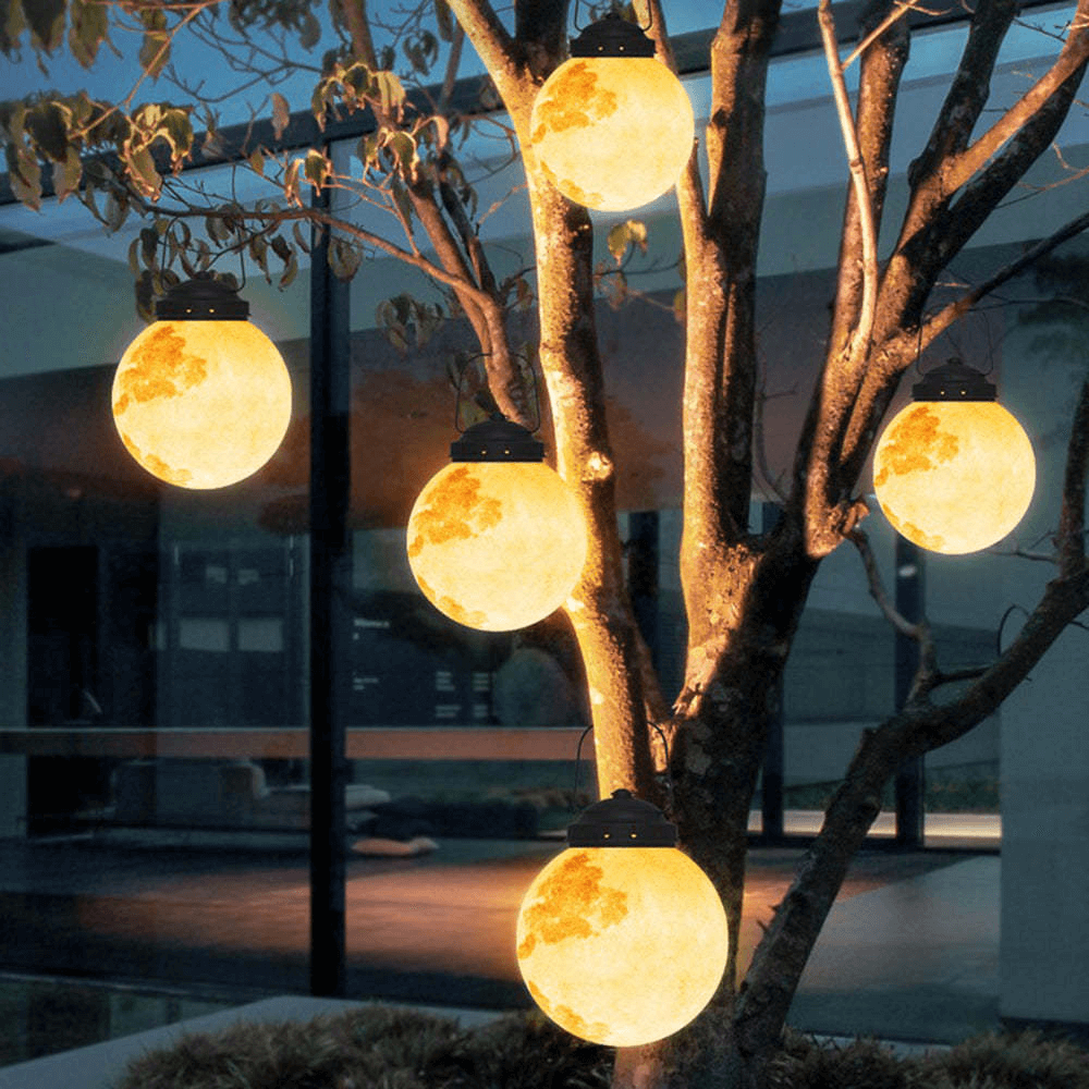Nowoczesna Lampa Wisząca LED Zewnętrzna - Dekoracja Ogrodowa