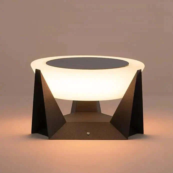 Ekologiczna lampa solarna na podwórko