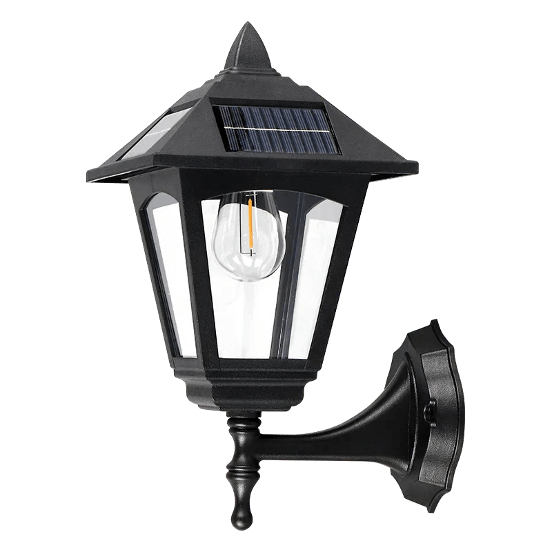 Nowoczesna Lampa Ścienna Solarna Zewnętrzna - Oświetlenie LED