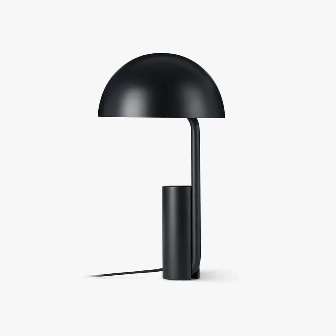 Lampa stołowa - czarny klosz