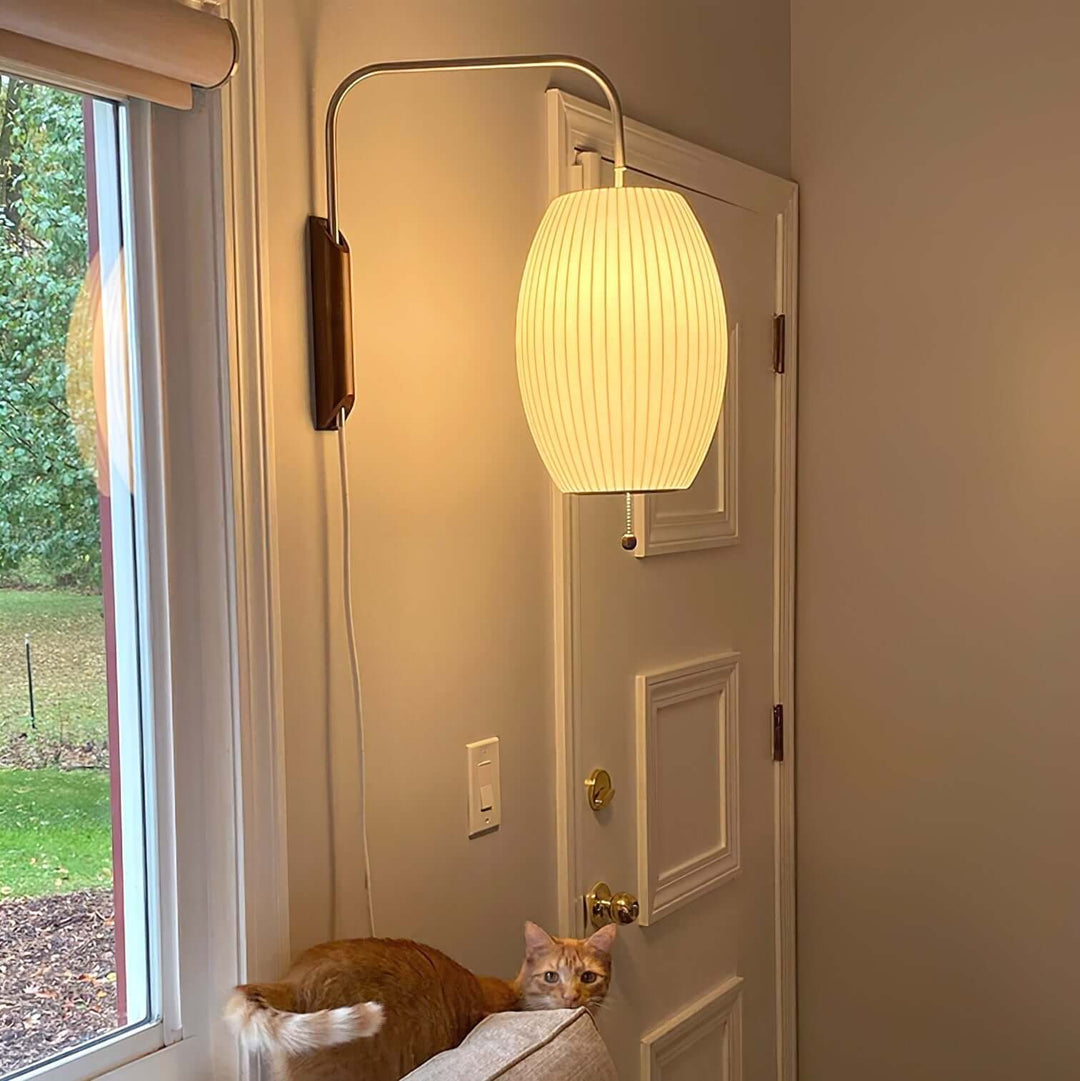 Lampa ścienna Nelson do sypialni
